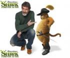 Antonio Banderas son filmi Shrek Forever Sonrası çizmeli kedi sesi sağlar
